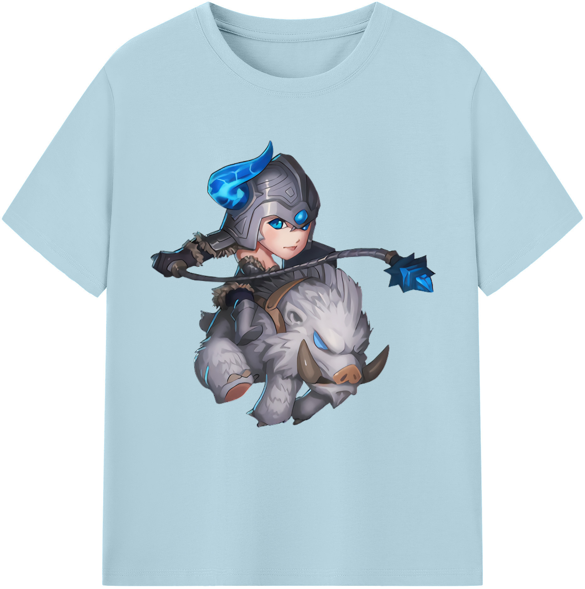 リーグ・オブ・レジェンド League of Legends LOL 綿100％半袖Tシャツ（フロントプリント）